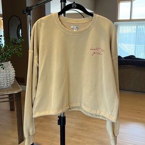 Amuse Society “Heart of Gold” Sweatshirt